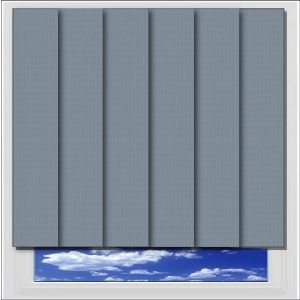Metz Welded PVC Made To Measure Vertical Blind Replacement Slats Louvres 3.5"