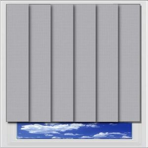 Metz Welded PVC Made To Measure Vertical Blind Replacement Slats Louvres 3.5"