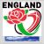 England Rugby Digitally Printed Photo Roller Blind