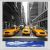 New York Taxis Digitally Printed Photo Roller Blind
