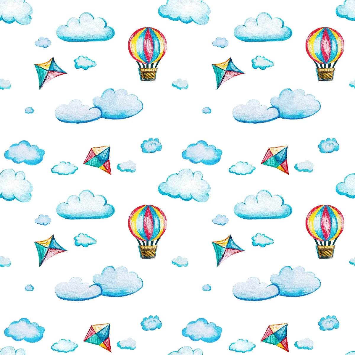 Hot Air Balloons Digitally Printed Photo Roller Blind