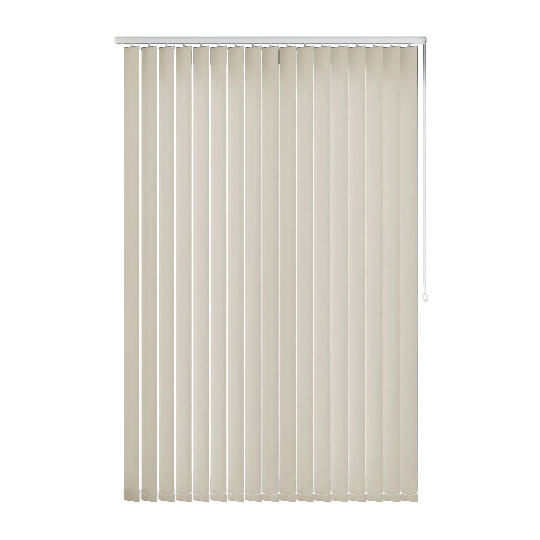 Bella Oyster Blackout Vertical Blind