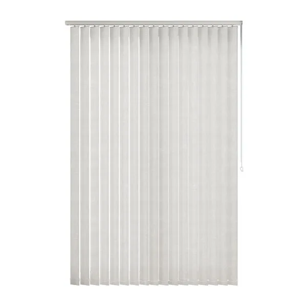 Metz White PVC Vertical Blind