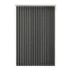 Metz Black PVC Vertical Blind
