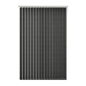 Metz Black PVC Vertical Blind