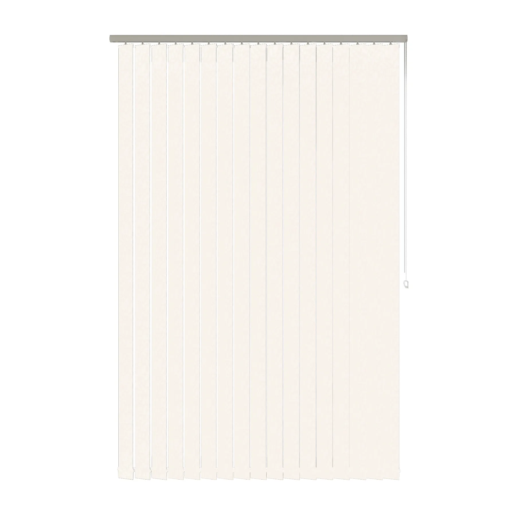 Isla Ivory PVC Vertical Blind