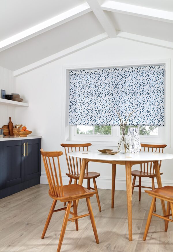 Chatsworth Navy Roller Blind