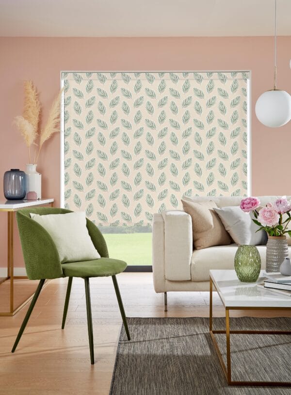 Fern Pink Lemonade Roller Blind