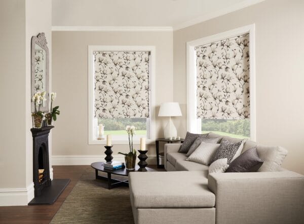 Magnolia Inky blackout roller blind