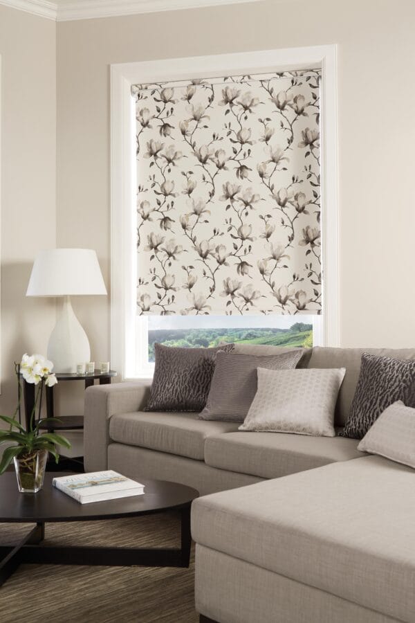 Magnolia Inky blackout roller blind