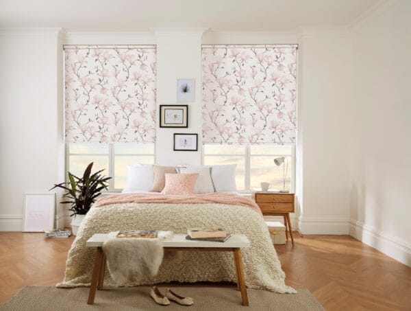 Magnolia Rosa blackout roller blind