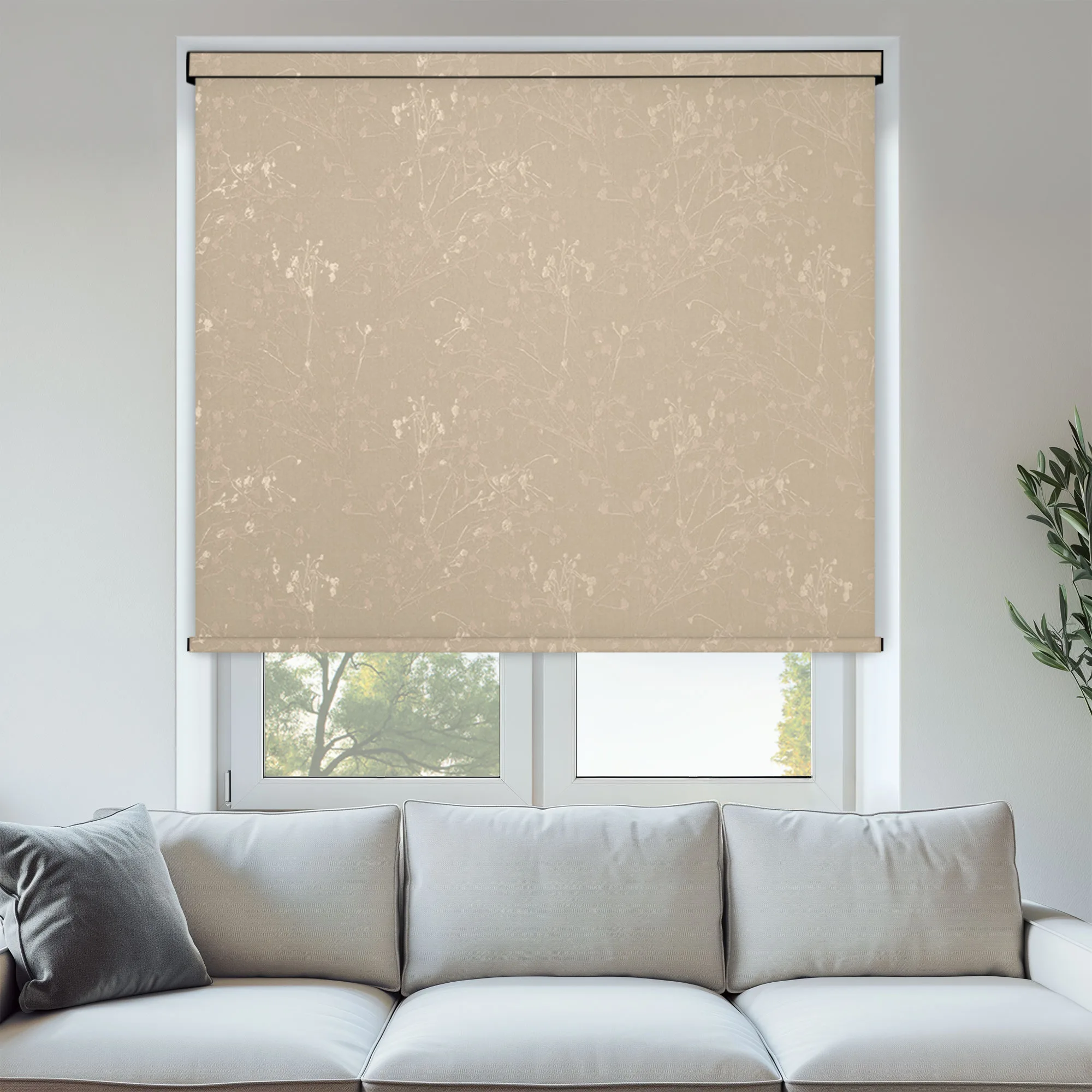 Collina Champagne Fizz Blackout Roller Blind