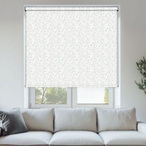Cotton Flower Mineral Roller Blind