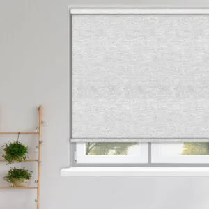 Crush Nordic Mist Velvet Blackout Roller Blind