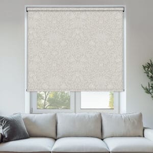 Florence Tapestry Beige Blackout Roller Blind