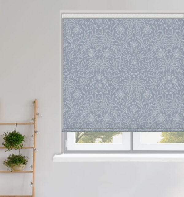 Florence Persian Blue Blackout Roller Blind