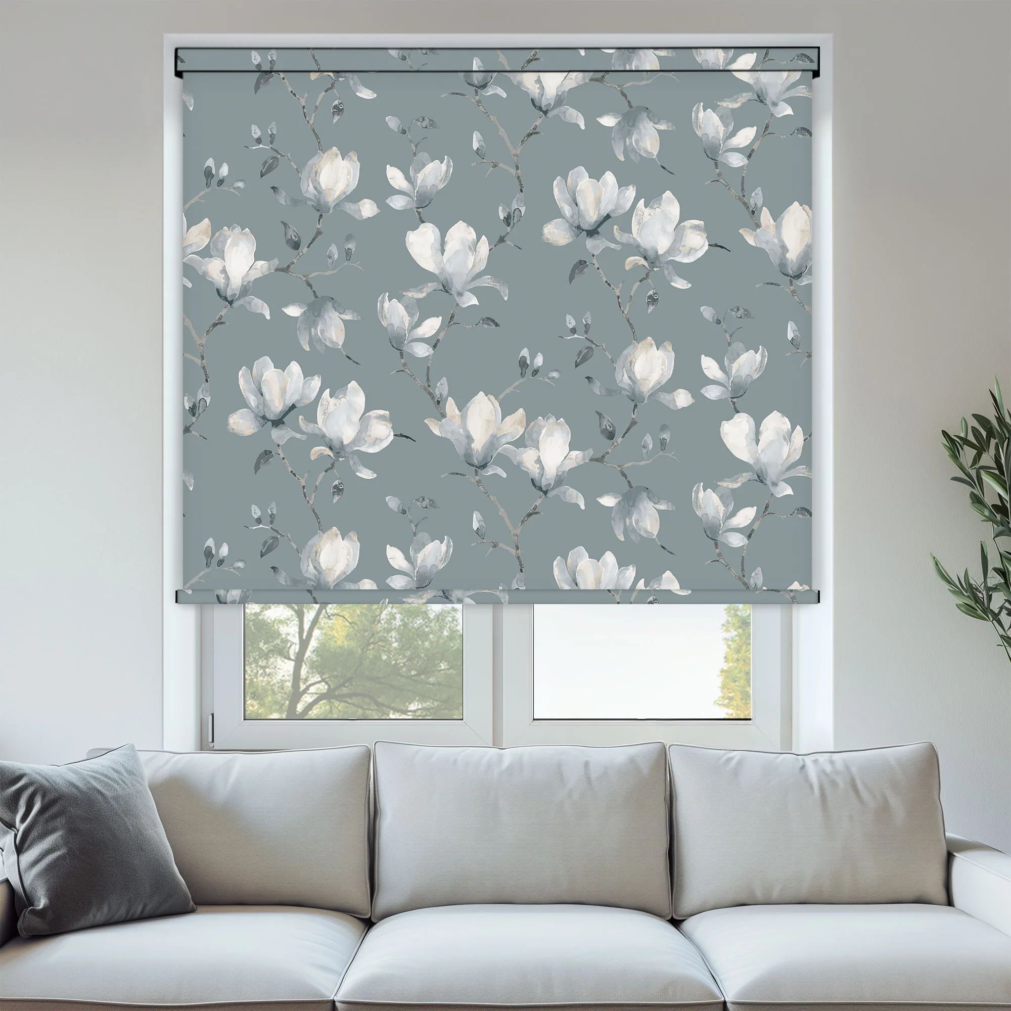 Magnolia Mineral Blackout Roller Blind