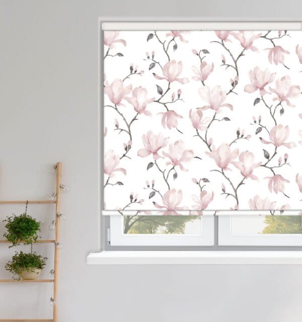 Magnolia Rosa blackout roller blind