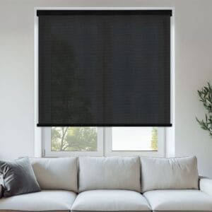 Perspective Black Screen Roller Blind