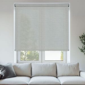 Perspective Grey Screen Roller Blind