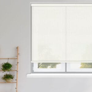 Perspective Artic White Screen Roller Blind