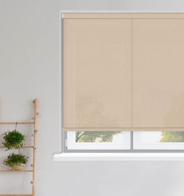 Perspective Desert Sand Screen Roller Blind