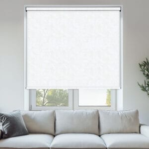 Romany White PVC Roller Blind