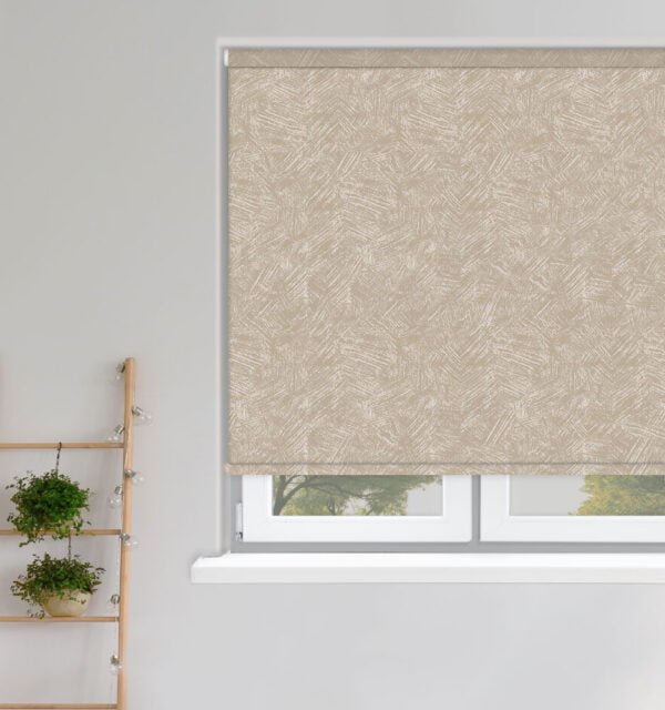 Romany Putty PVC Roller Blind