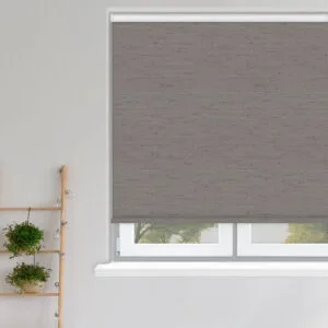 Shot Silk Moonstone blackout roller blind