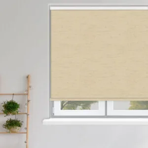 Shot Silk Pannacotta blackout roller blind