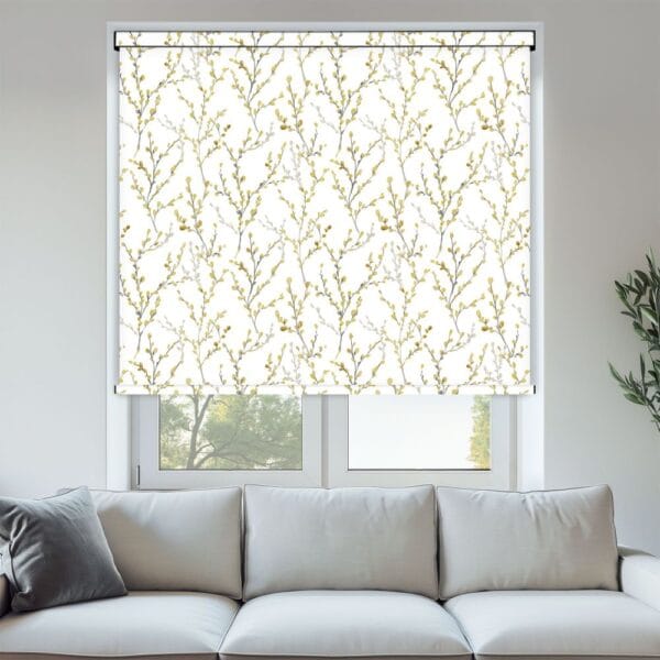 Willow Brazen Yellow Blackout Roller Blind