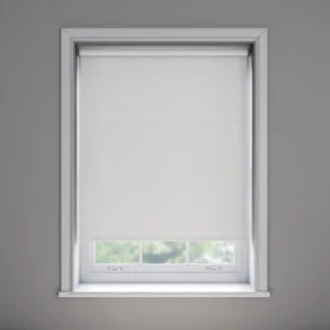 Metz White PVC Roller Blind