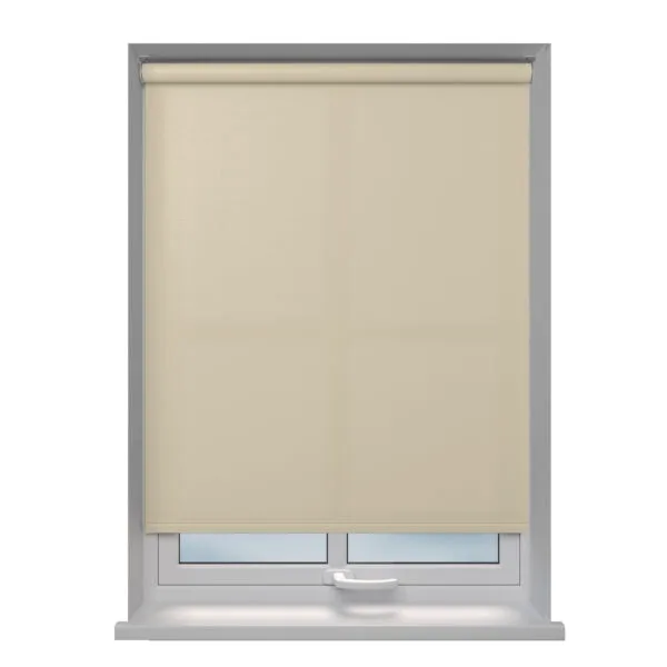 Bella Beige blackout roller blind