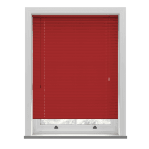 Primary Red Aluminium Venetian Blind