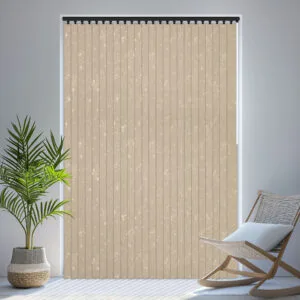 Collina Champagne Fizz Blackout Vertical Blind