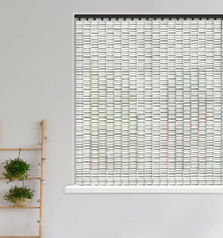 Monterey Shale sheer vertical blind