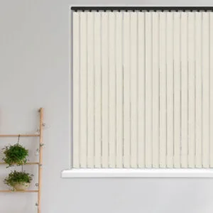 Romany Cream PVC Vertical Blind
