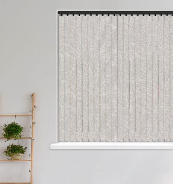 Romany Light Grey PVC Roller Blind