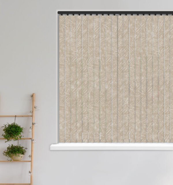 Romany Putty PVC Vertical Blind