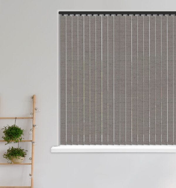 Shot Silk Moonstone blackout vertical blind