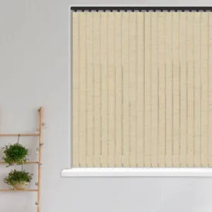 Shot Silk Pannacotta blackout vertical blind