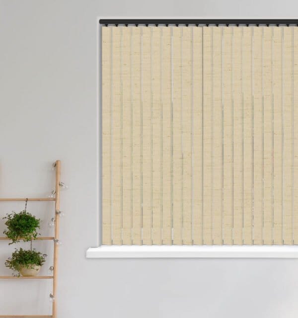 Shot Silk Pannacotta blackout vertical blind