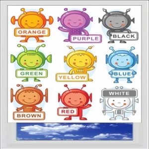Alien Colours Digitally Printed Photo Roller Blind