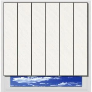 Amaris White Vertical Blind