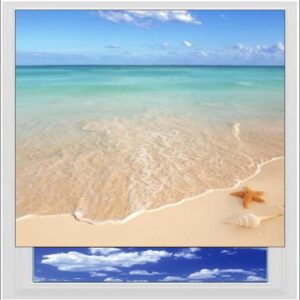 Beach Digitally Printed Photo Roller Blind