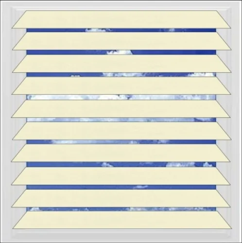 Brushed Linen aluminium venetian blind