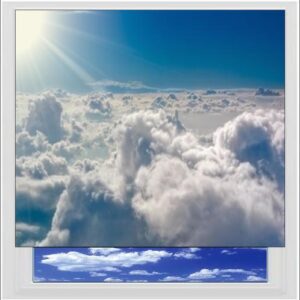 Clouds Digitally Printed Photo Roller Blind