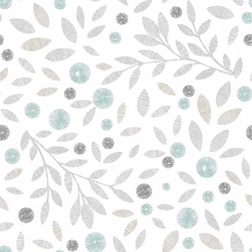 Cotton Flower Mineral Vertical Blind