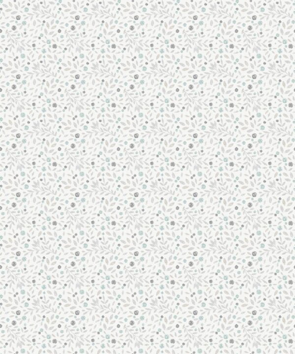 Cotton Flower Mineral Roller Blind
