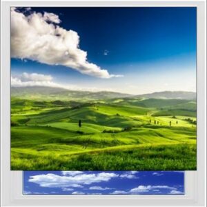 Country View Digitally Printed Photo Roller Blind